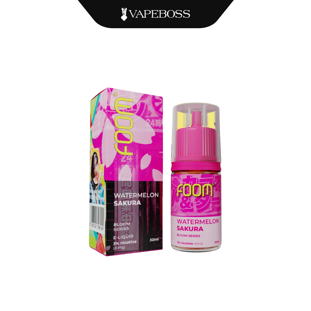 Foom Bloom Series Salt Nicotine 30ml 30mg I Liquid Saltnic