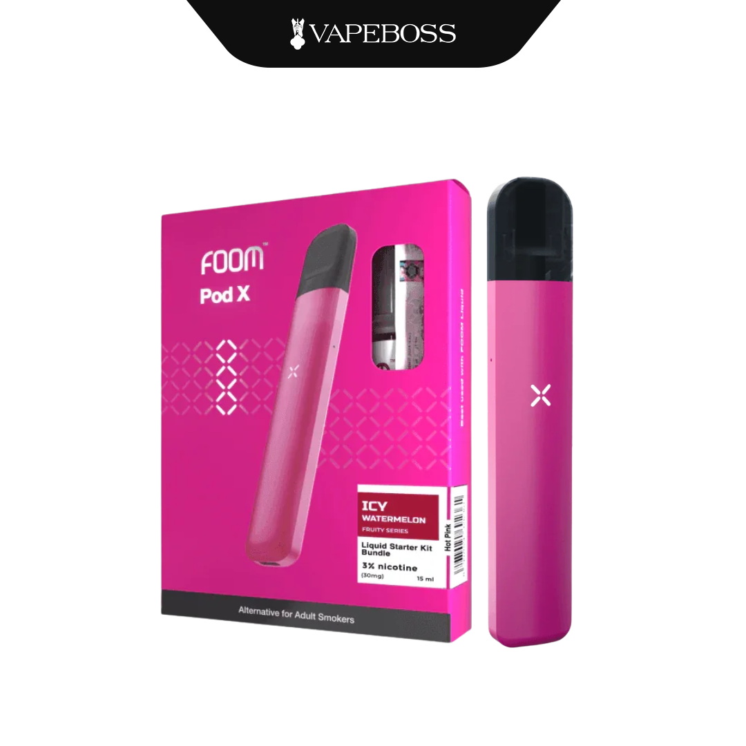 Foom Pod x Bundling Liquid Foom 15ml Pod Kit Authentic