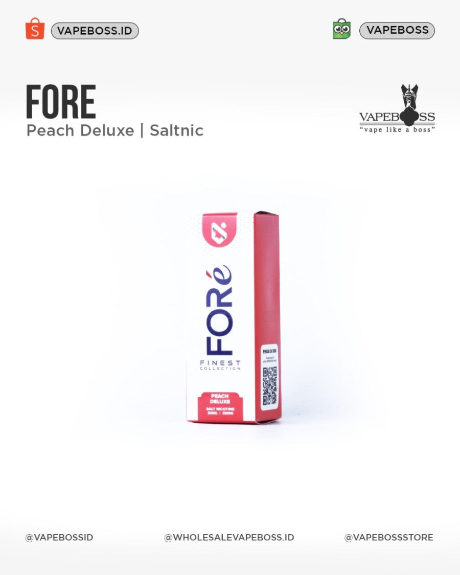 Fore Deluxe Peach 30ml 25mg by DJI x Fore