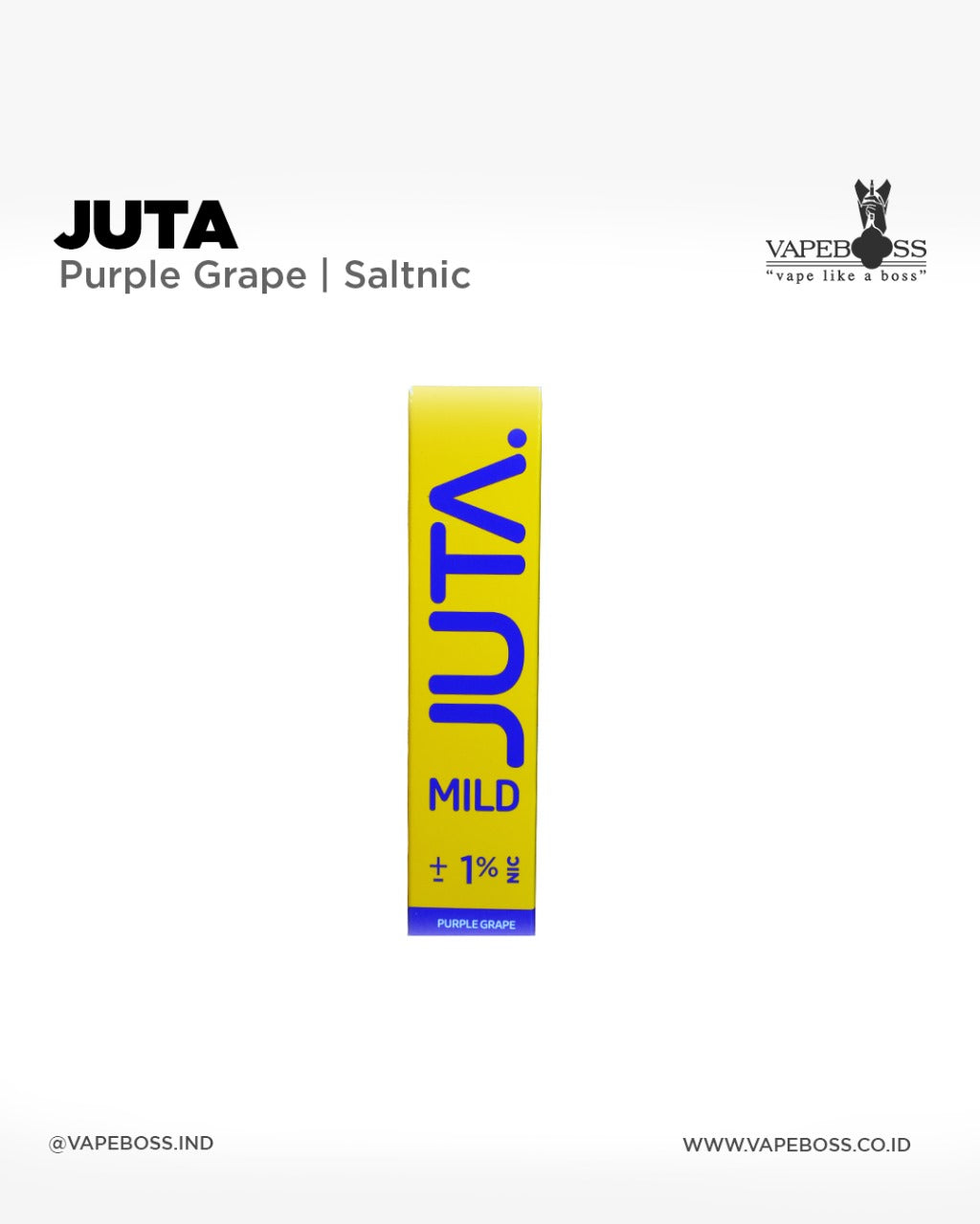 Juta Mild Saltnic Series 60ml 10mg by RSR Brew | Liquid Saltnic