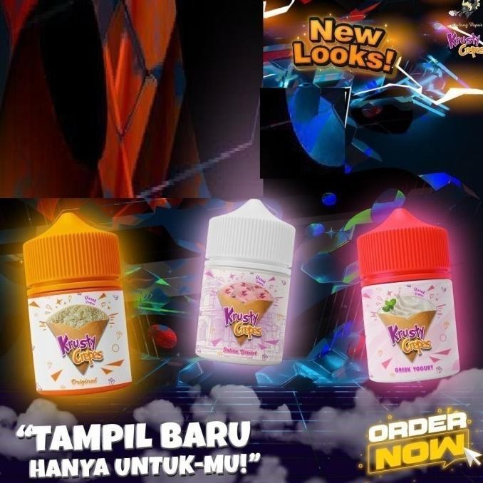 Krusty Crepes Series 60ml By Dalang Vapor X Java Juice | Liquid Freebase
