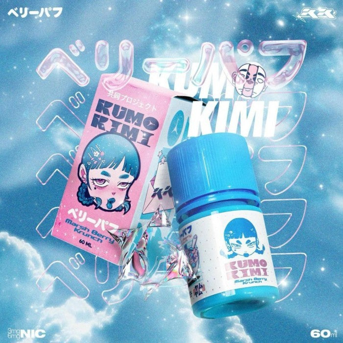 Kumo Kimi Marsh Berry 60ml Freebase by Vape On x Inverse Club x Kumo Kimi