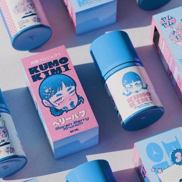 Kumo Kimi Marsh Berry 60ml Freebase by Vape On x Inverse Club x Kumo Kimi