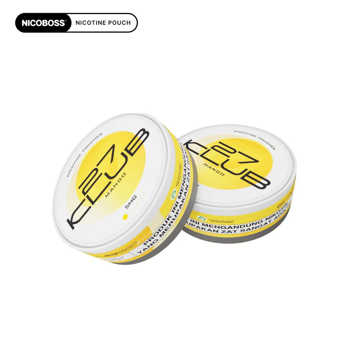 27 Klub Nicotine Pouch - Mango - 5MG