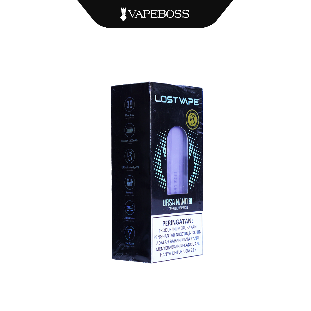 Open System Lost Vape Ursa Nano 3 Pod Kit