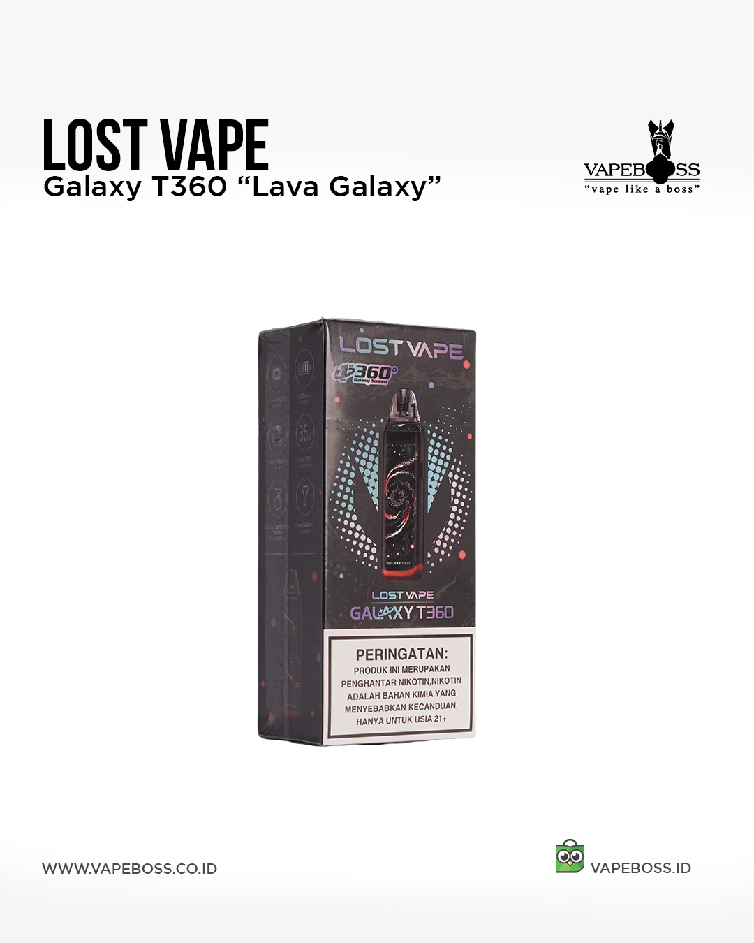 Lost Vape Galaxy T360 by Lost Vp Galaxy T360 DJ Panda – Vapeboss