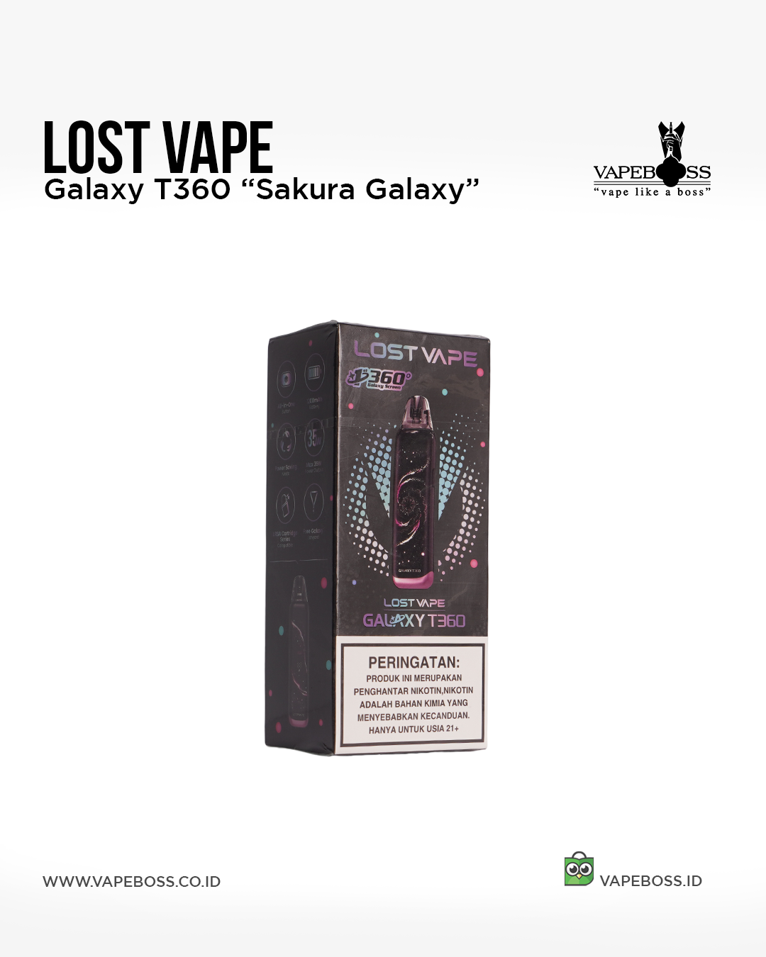 Lost Vape Galaxy T360 by Lost Vp Galaxy T360 DJ Panda