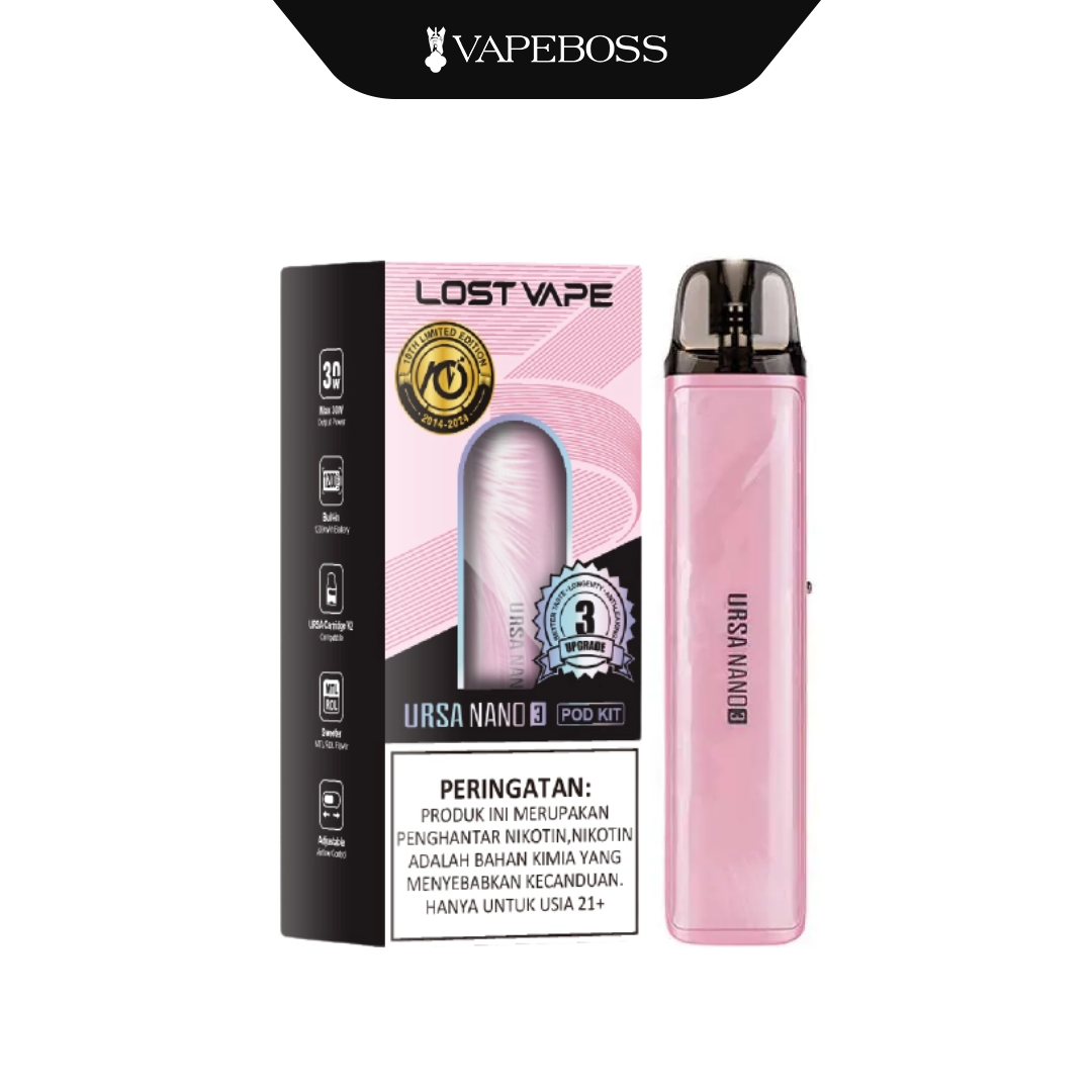 Open System Lost Vape Ursa Nano 3 Pod Kit