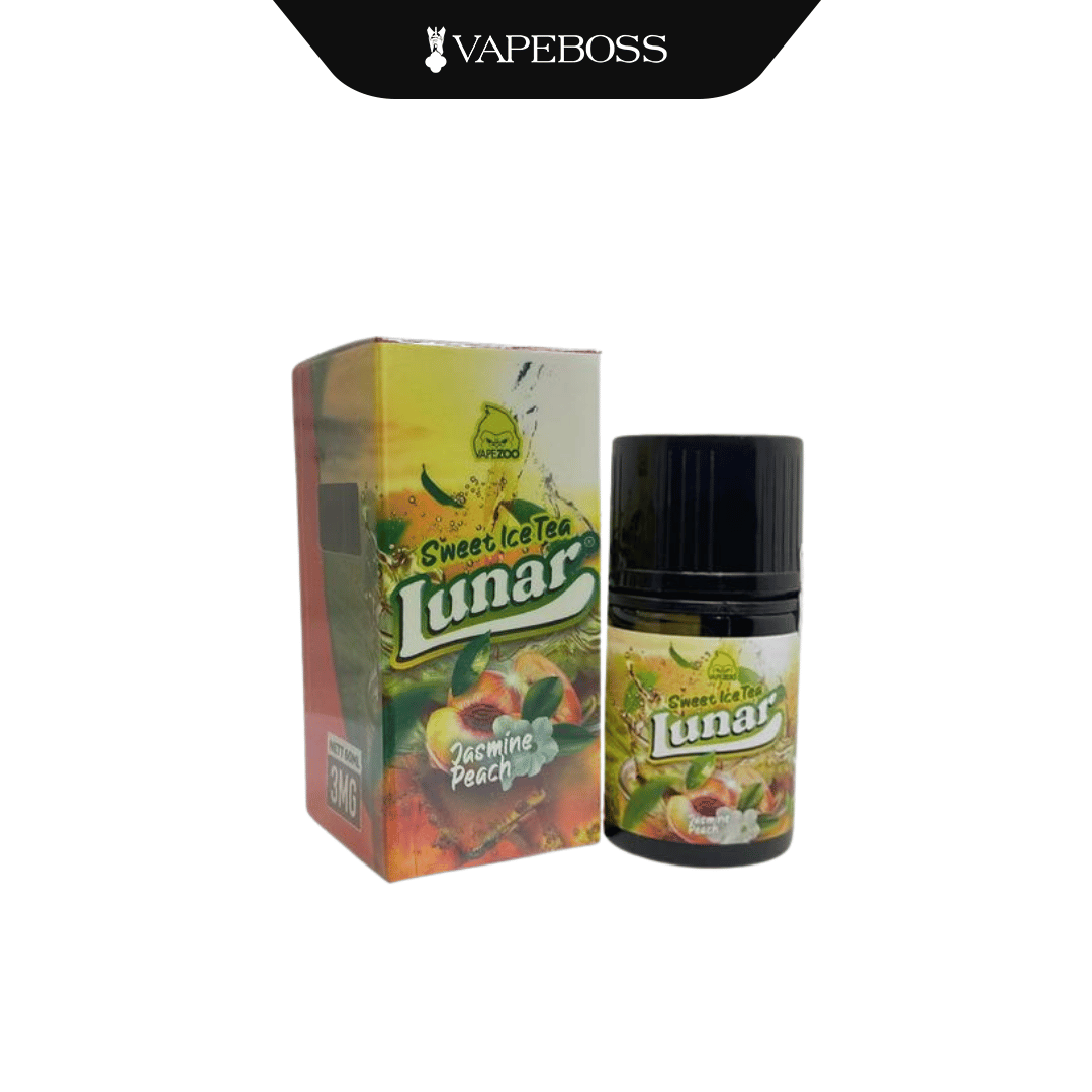 Lunar Sweet Ice Tea Jasmine Peach 60ml by Vapezoo | Freebase Liquid