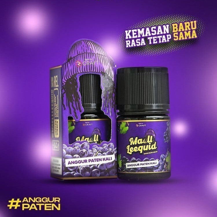 Maell Leequid Grape Paten Kali 60ml by Rcraft x Mael Lee