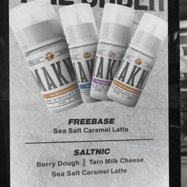 Makna Series 30ml Saltnic by Unionlabs | Liquid Saltnic
