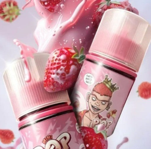Mini Pop Creamy Strawberry Cheesecake 60ml by Minipop Ejuice | Freebase Liquid