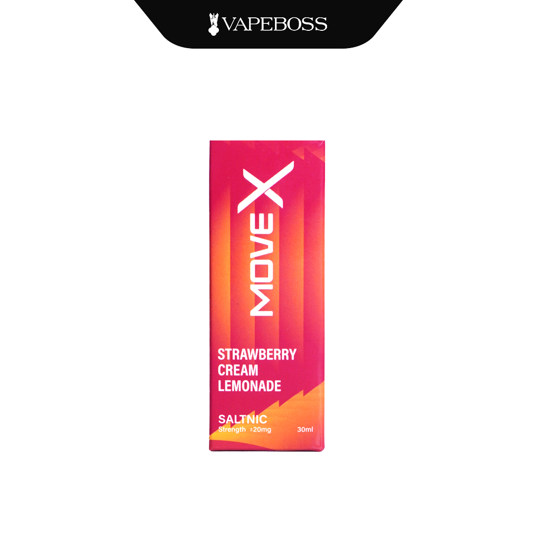 Move Juice Move X Strawberry Cream Salt Nicotine 30ml I Liquid Saltnic