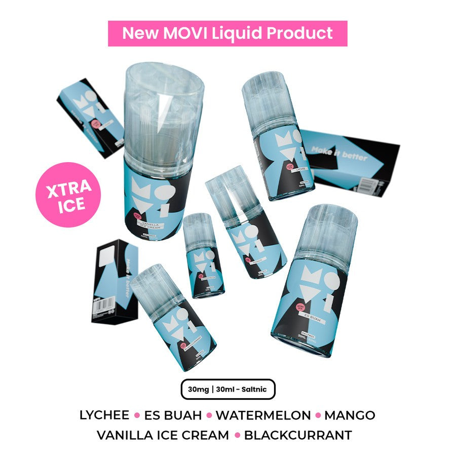 Movi Nicsalt Xtra Ice Series 30ml by Movi | Liquid Saltnic Fruity