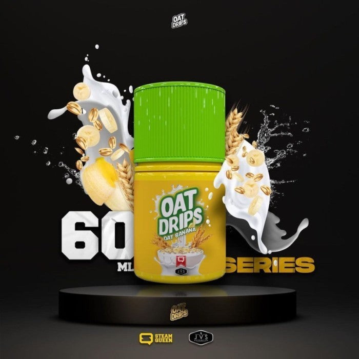 Oat Drips V3 Banana 60ml by Steem Queen Juice X JVS