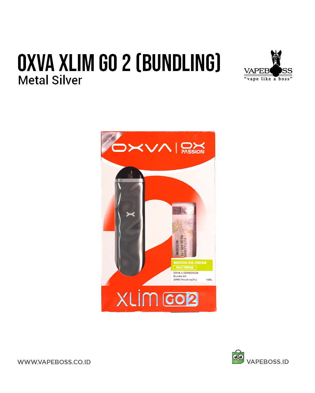 Open System Oxva Xlim Go 2 Authentic by Oxva  Vapeboss
