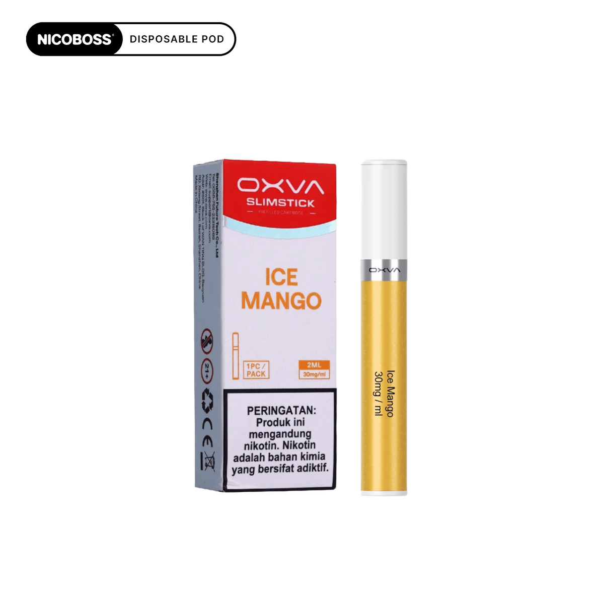 Oxva Slimstick Prefilled Cartridge 2ML 30MG