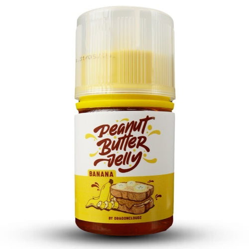 Peanut Butter Jelly V2 Banana 60ML by Dragon Cloudz  Vapeboss