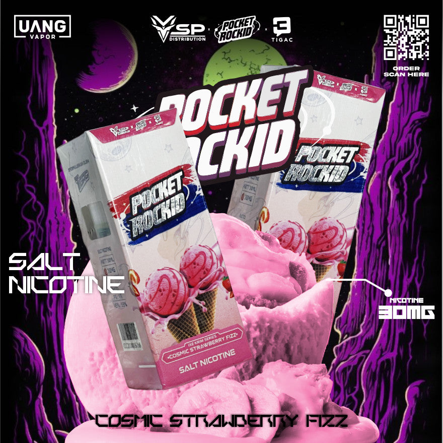 Pocket Rockid Series 30ml Pods Friendly by Tigac x VSP x Pocket Rockid