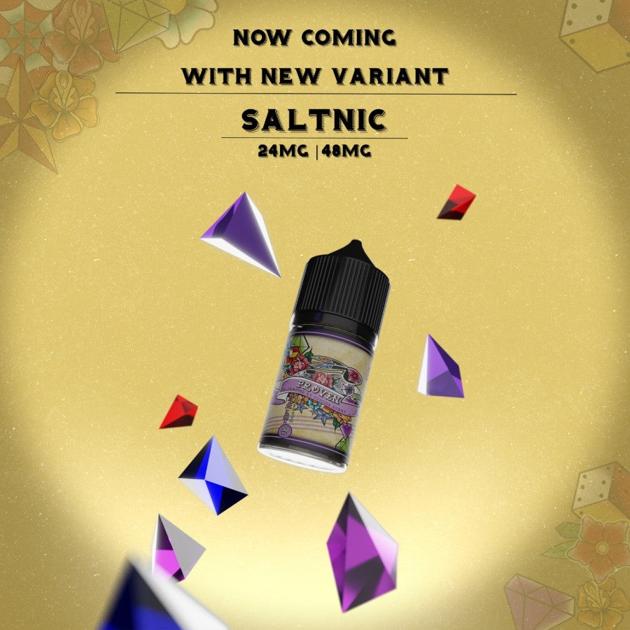 Proven Strawberry Vanilla Custard 30ml Saltnic by Suicide Bunny x Creative Labz