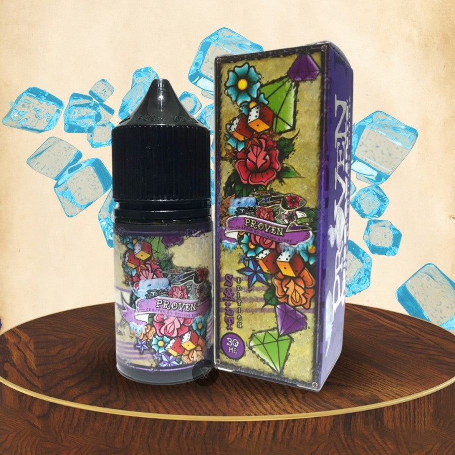 Proven Iced Strawberry Vanilla Custard 30ml Saltnic by Suicide Bunny x Creative Labz
