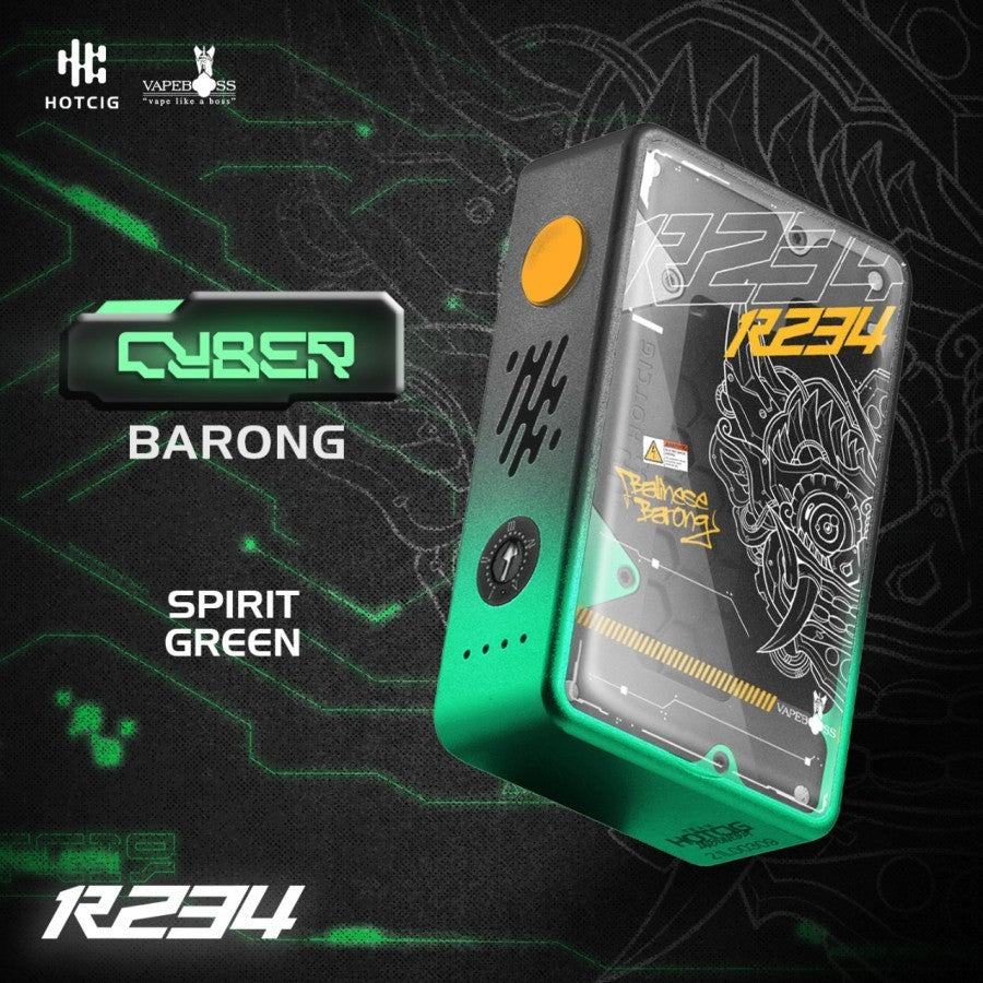 Hotcig R234 Barong Spirit Green Authentic