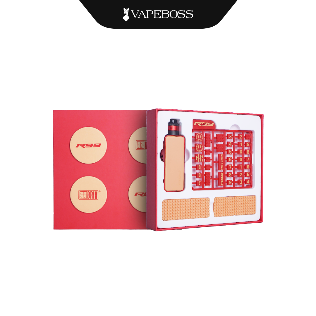 Hotcig R99 Brix Box Mod - Crimson – Vapeboss