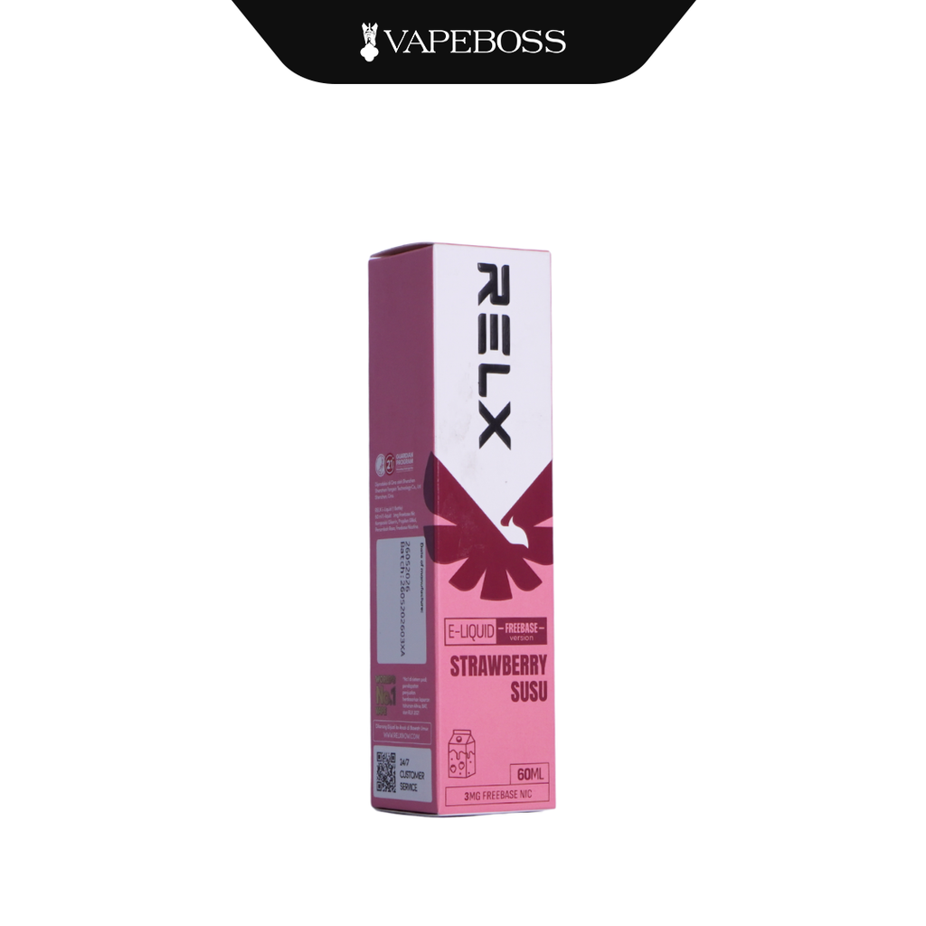 Relx E-Liquid Freebase Version 60ml 3mg