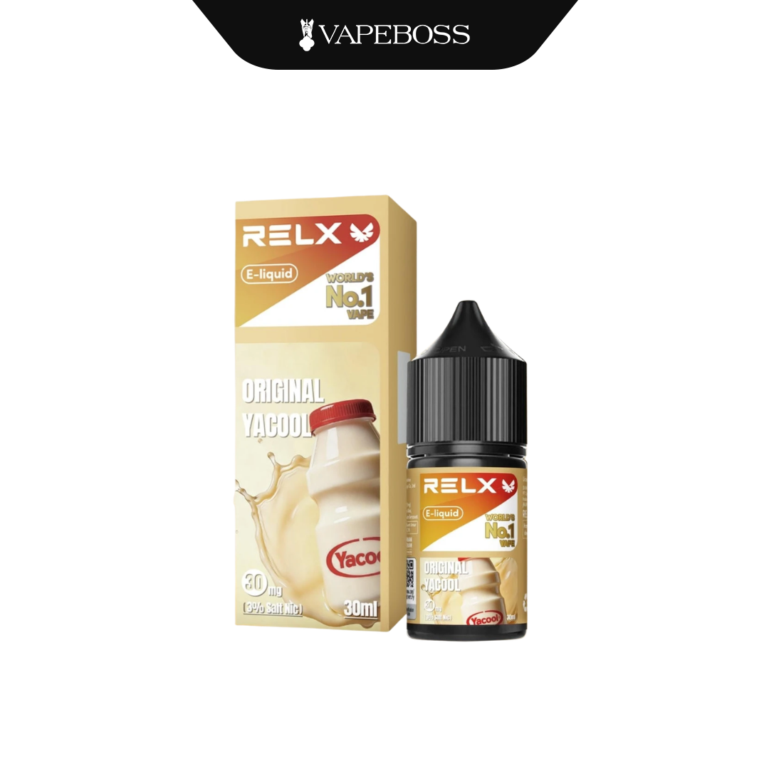 Relx E-Liquid Yacool Series Salt Nicotine 30ml 30mg I Liquid Saltnic