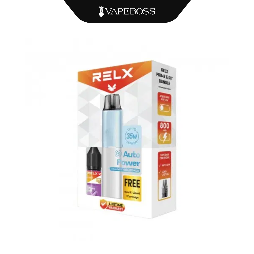 Relx Prime E Pod Kit Bundle All Varian