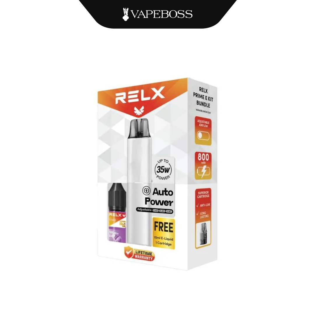 Relx Prime E Pod Kit Bundle All Varian