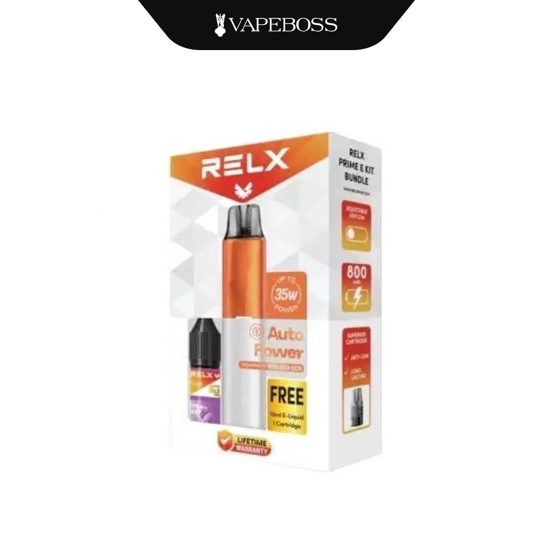 Relx Prime E Pod Kit Bundle All Varian