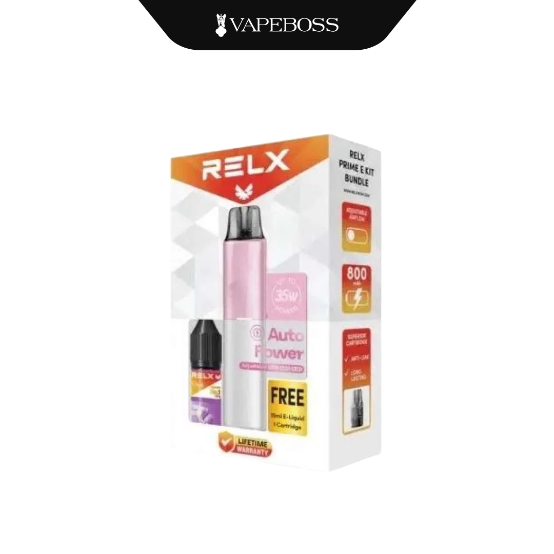 Relx Prime E Pod Kit Bundle All Varian