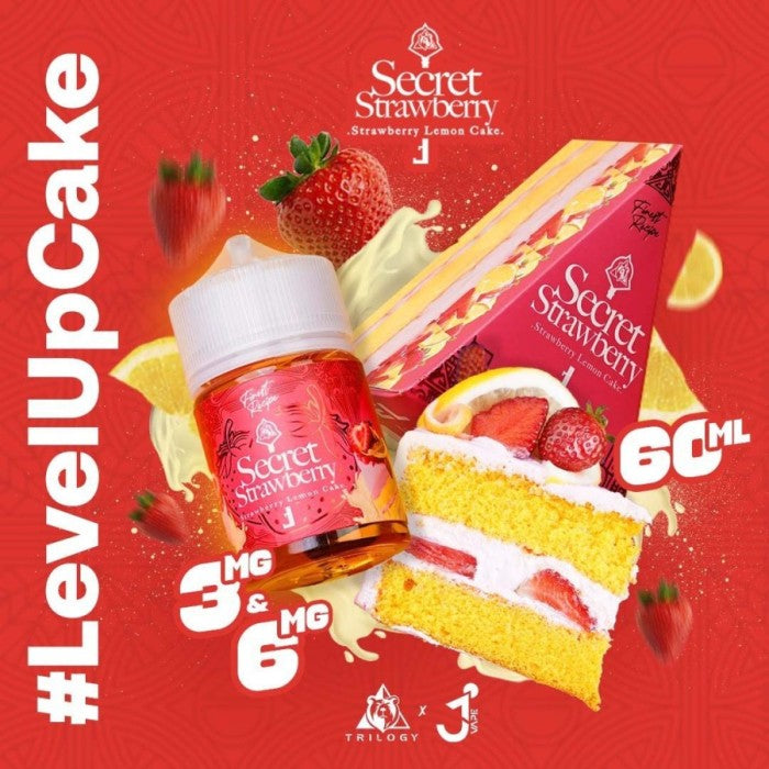 Secret Strawberry Lemon Cake 60ml Excise