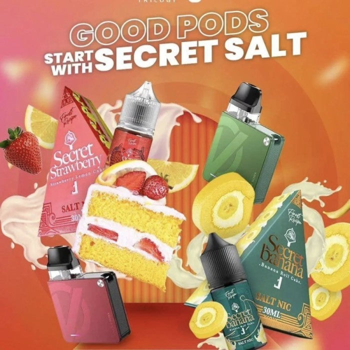 Secret Series Salt Nicotine 30ml by Trilogy | Liquid Saltnic