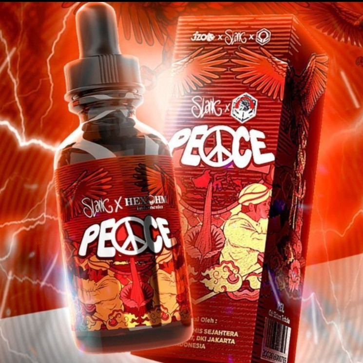 Slank Peace 60ml Freebase by Jzoo x Slank x Hexohm Indonesia