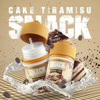 Tetra Snack V4 Tiramisu Cake 60ml by Tetra x Vapeon | Creamy Freebase Liquid