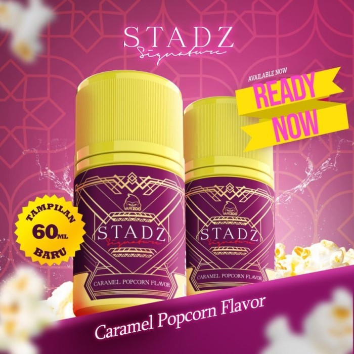 Stadz Caramel Popcorn 60ml By Vapezoo x Muhammad Hariri AA