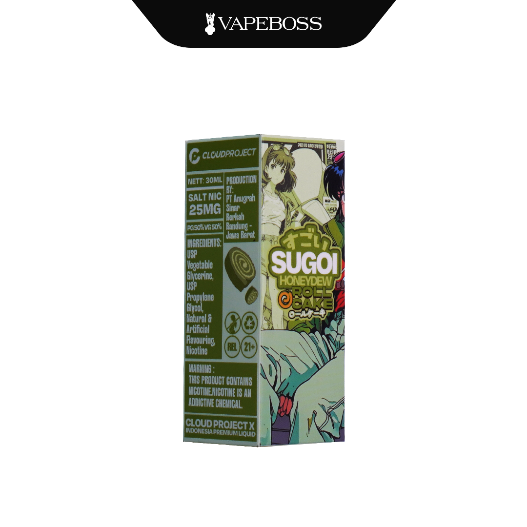 Cloud Project Sugoi Salt Nicotine Liquid 30ml I Liquid Saltnic