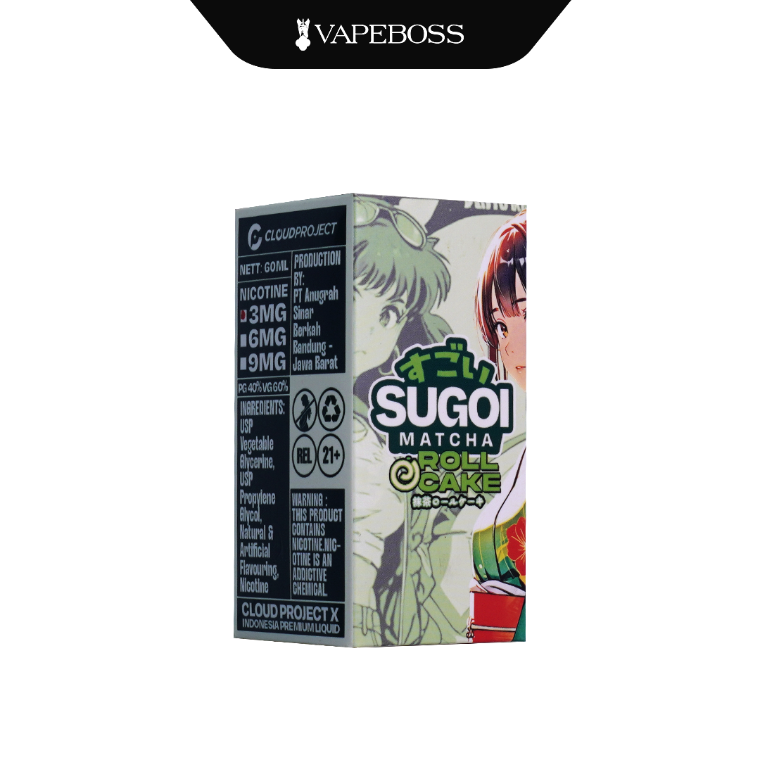 Cloud Project Sugoi Freebase Liquid 60ml I Liquid Freebase