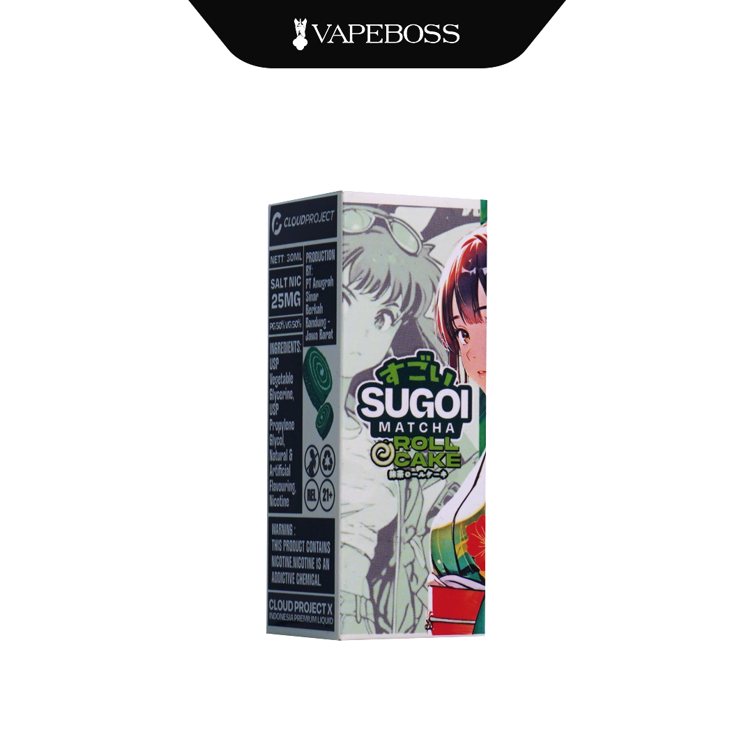 Cloud Project Sugoi Salt Nicotine Liquid 30ml I Liquid Saltnic