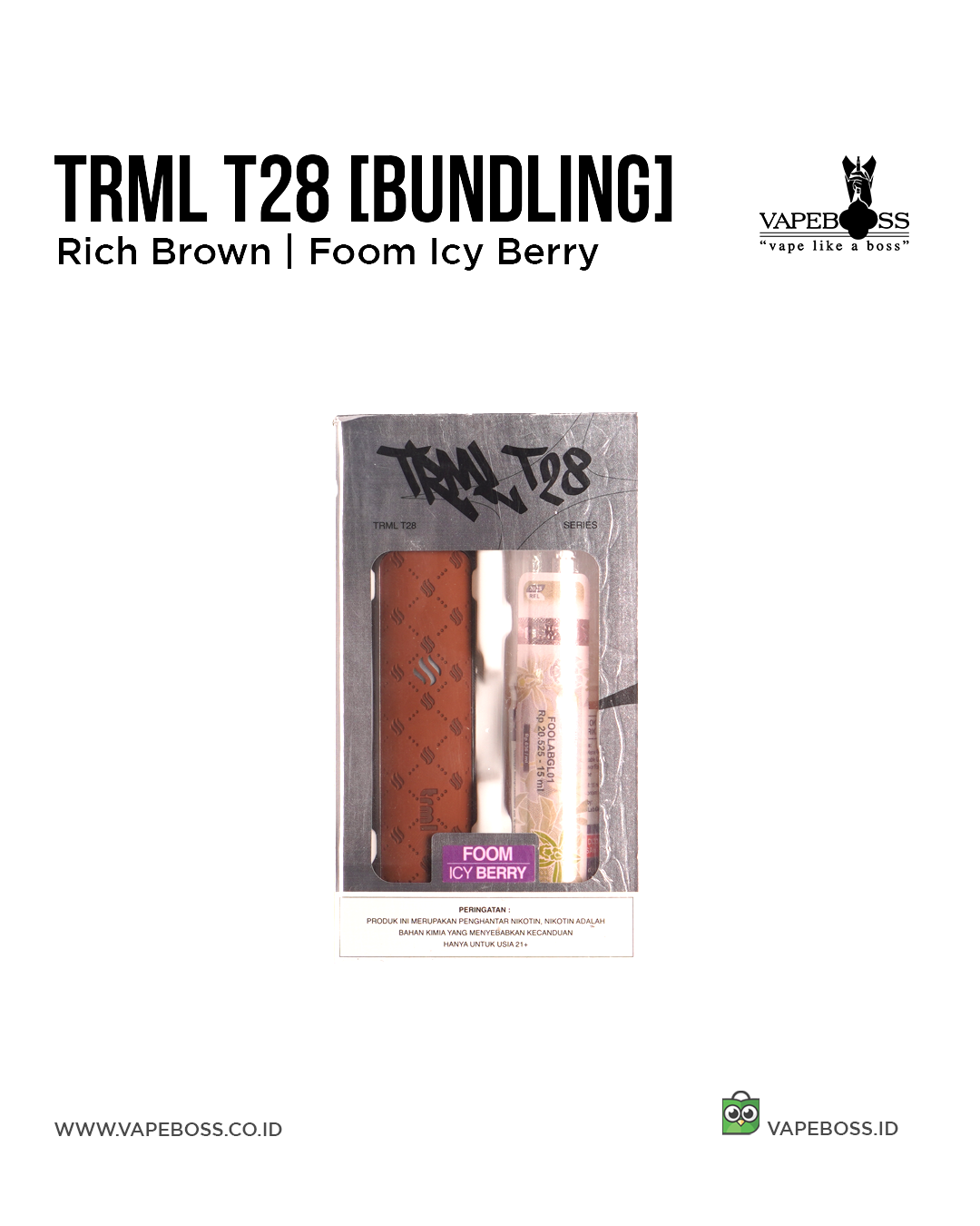 TRML T28 Onyx-Thermal T28 Kit Bundling foom 15ML