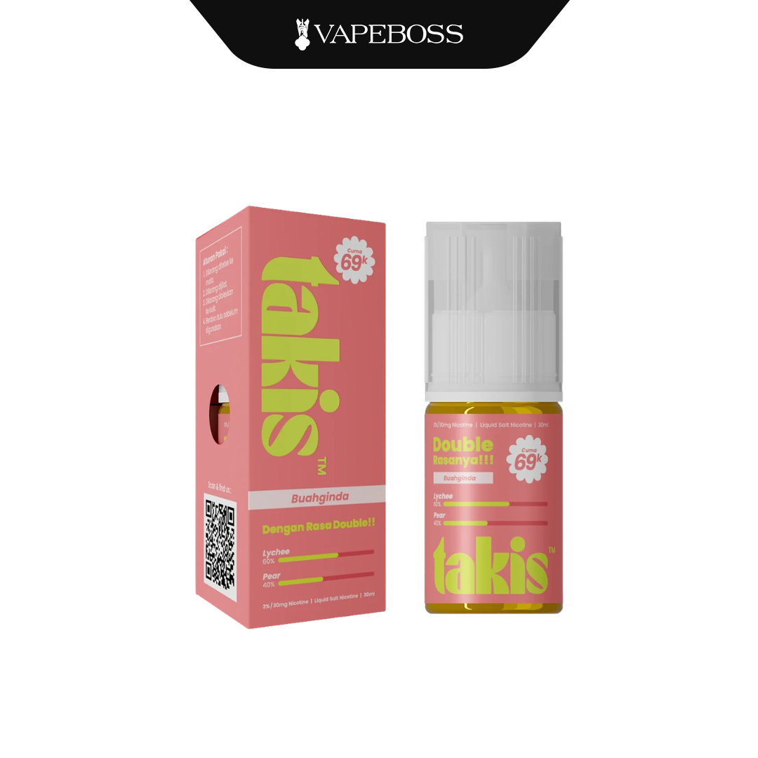 Vapology Takis Buah Series Salt Nicotine 30ml 30mg I Liquid Saltnic