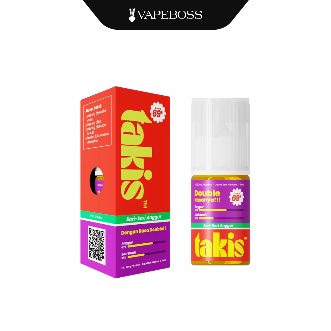 Vapology Takis Warkop Series Salt Nicotine 30ml 30mg I Liquid Saltnic