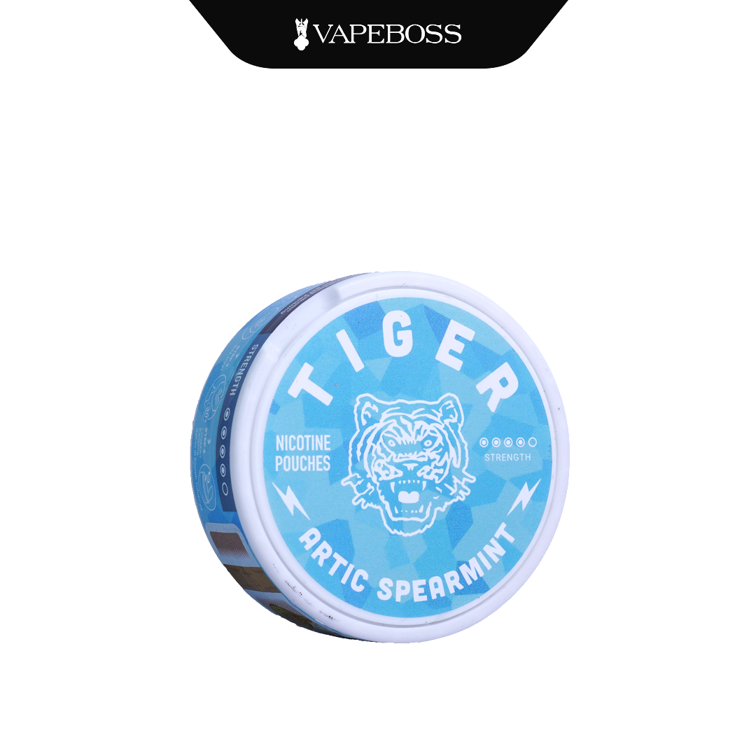 Tiger Nicotine Pouch Pack Of 20 Artic Spearmint 12mg