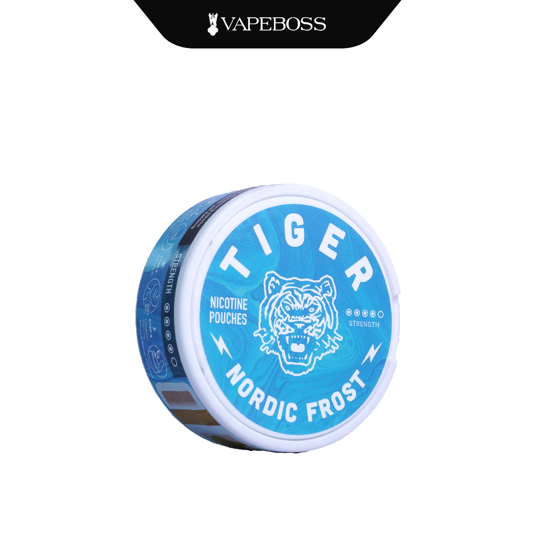 Tiger Nicotine Pouch Pack Of 20 Nordic Frost 12mg