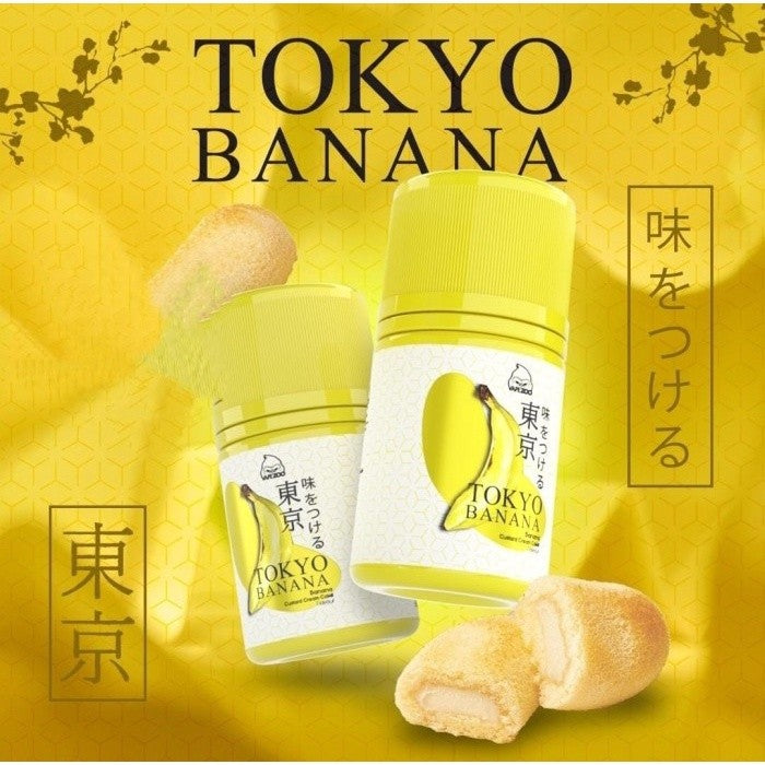 Tokyo Banana Classic Banana Custard Cream Cake 60ml By Vapezoo