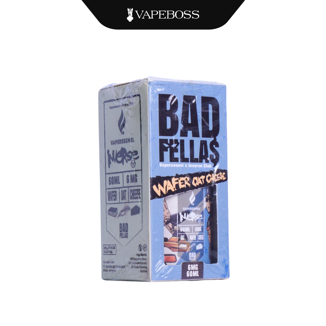 Vaperssensi X Inverse Bad Fellas V5 Wafer Oat Cheese 60ml