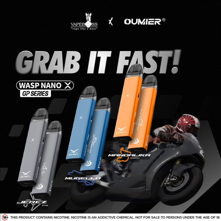 Wasp Nano Pod Kit X GP Series Authentic by Oumier