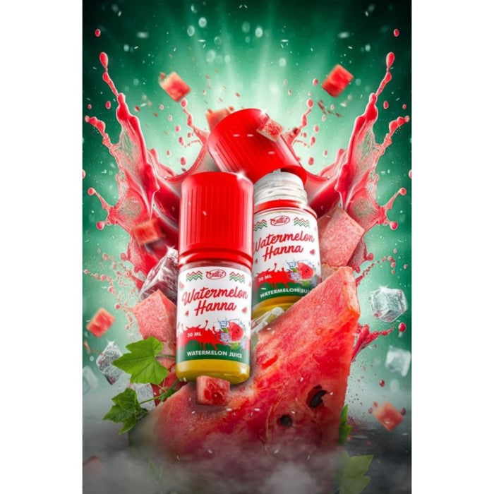 Watermelon Hanna Pods Friendly 30ml Salt by Dr Juice